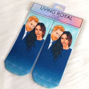 Living Royal couple Harry & Meghan Socks